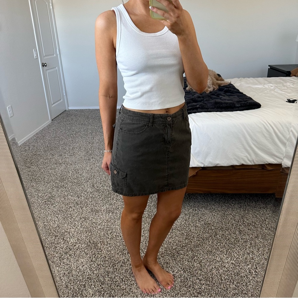 Vintage brown skort